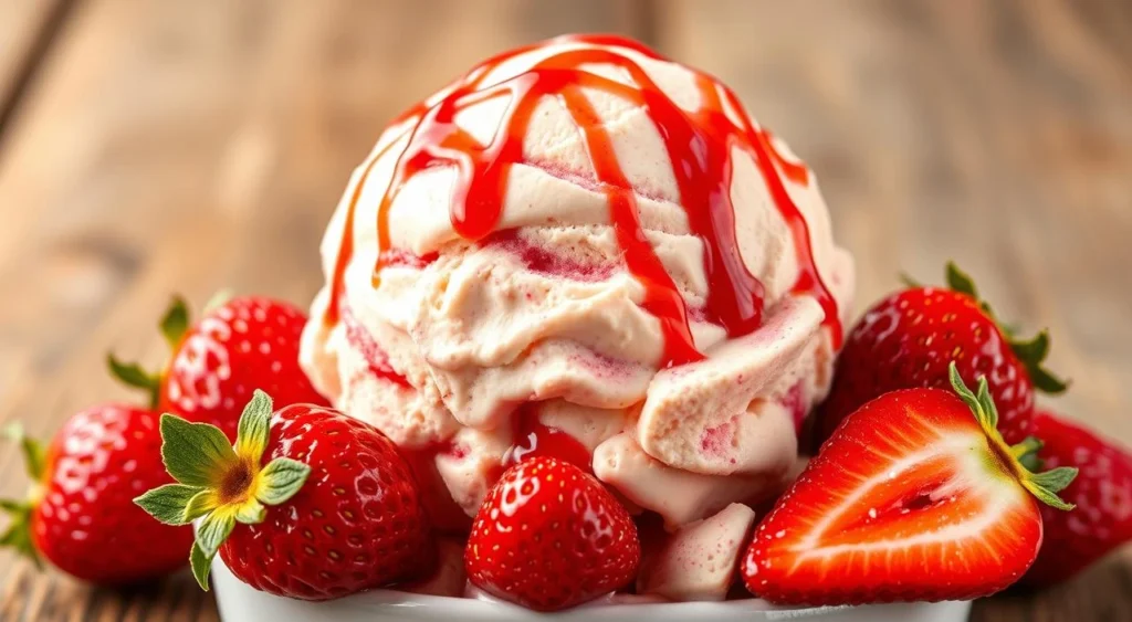 Delicious Ninja Creami Strawberry Cheesecake Ice Cream